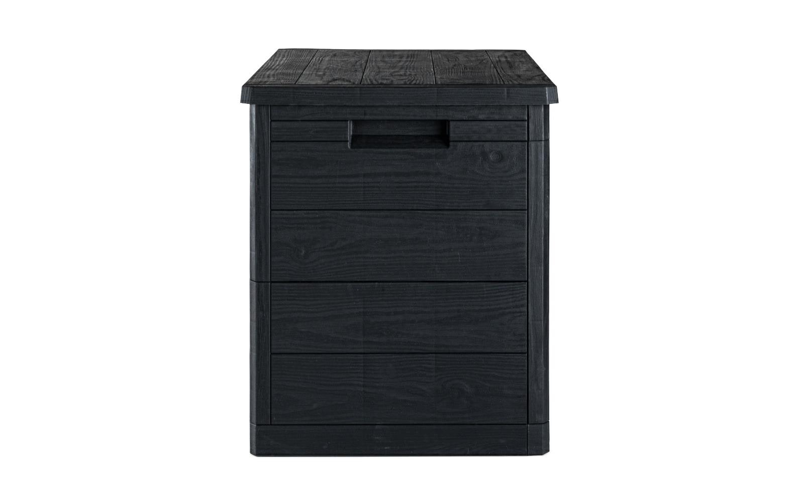 Toomax Aufbewahrungsbox 160 l (mit Deckel) – Polypropylen – Grau – UV-beständig, für Aussen