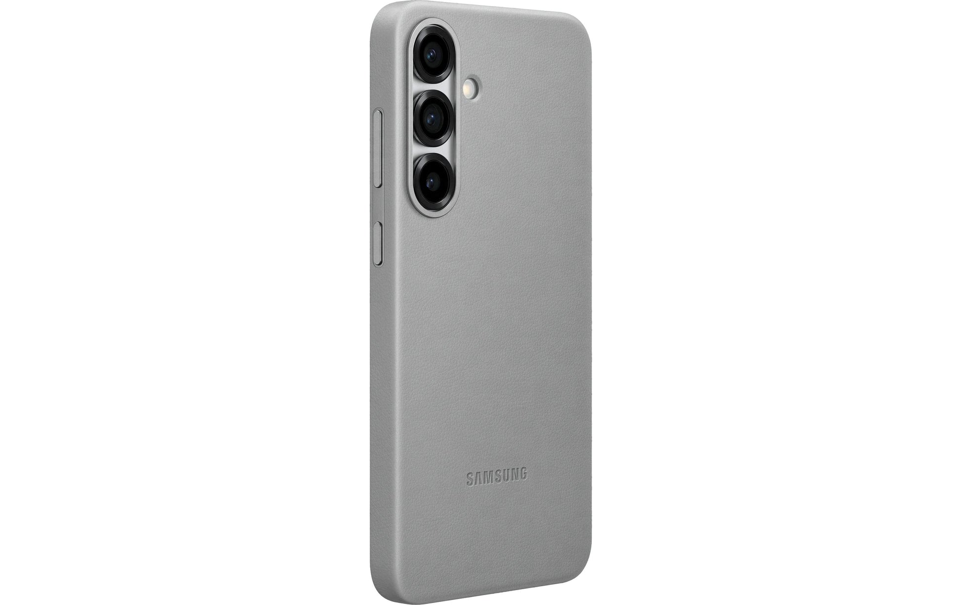 Samsung Backcover – für Samsung Galaxy S25+ – grau – Leder