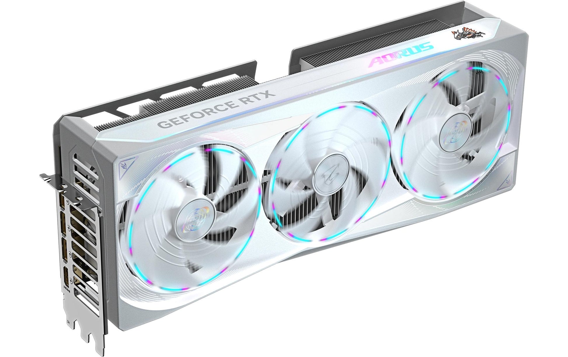 GIGABYTE AORUS RTX 5080 MASTER ICE 16G – PCIe-Grafikkarte – 3×DP, 1×HDMI, PCIe 5.0, 1×16-Pin