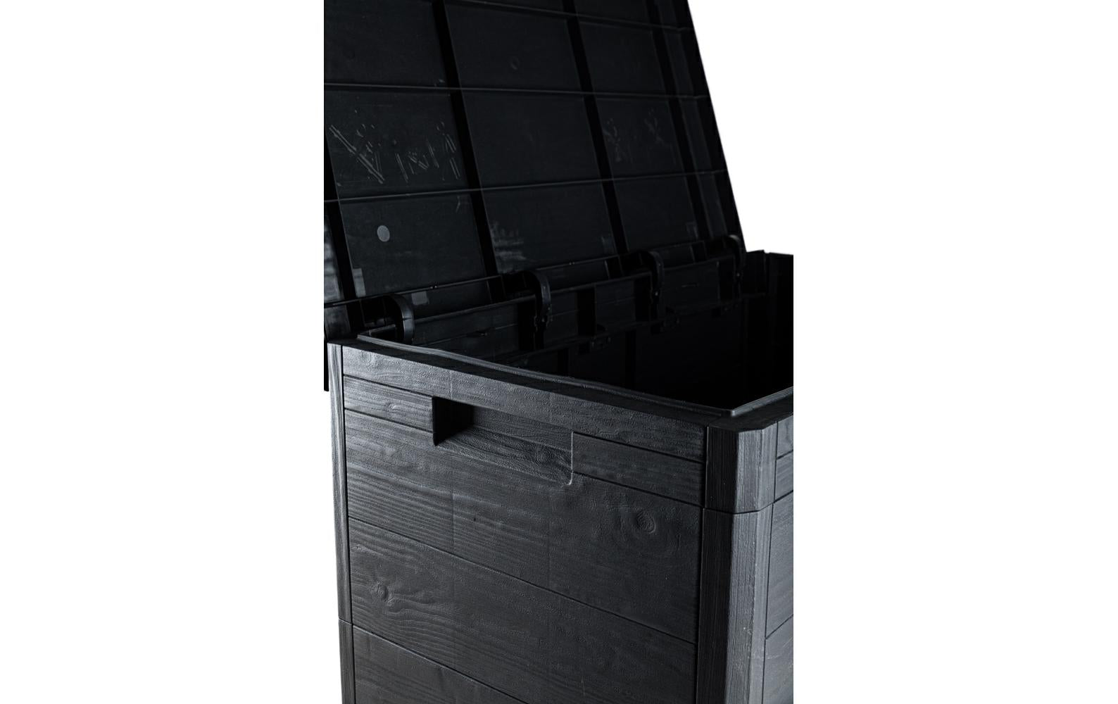 Toomax Aufbewahrungsbox 160 l (mit Deckel) – Polypropylen – Grau – UV-beständig, für Aussen