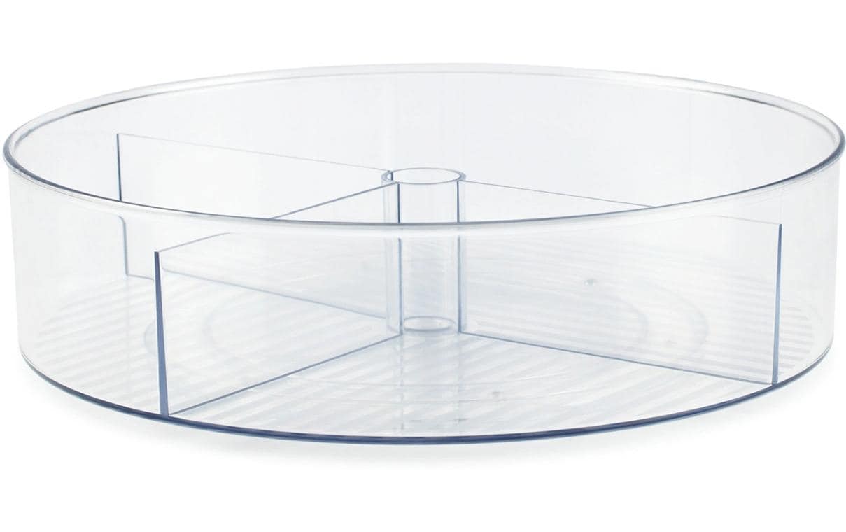Rotho Drehteller Ø 29 × 8,3 cm, Kunststoff, Transparent