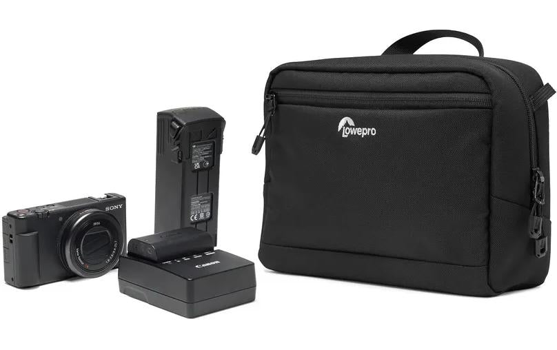 Lowepro ProTactic CS 120 III Zubehörtasche – Polyester, 3 l – Schwarz/Orange