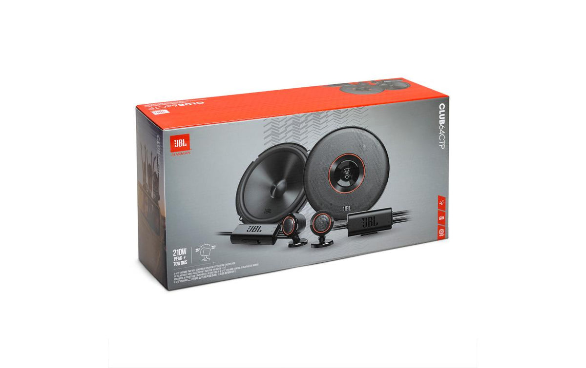 JBL CLUB 64CTP – Komponentenlautsprecher – 2-Wege, 6,3"
