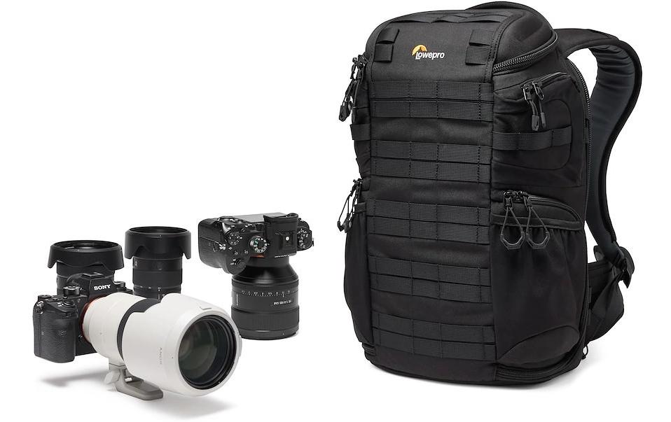 Lowepro ProTactic BP 350 AW III Kamerarucksack – Schwarz – für DSLR, Systemkameras, Objektive u. a.
