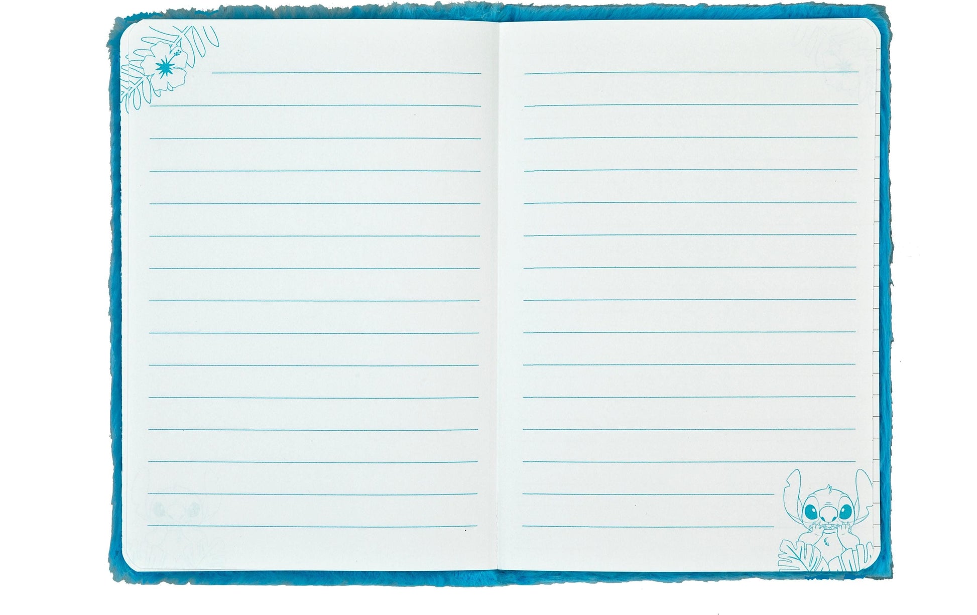 Undercover Notizbuch – A5 – Liniert 12 mm – 80 Seiten – 80 g/m² – Gebunden, Disney-Motiv, Hellblau