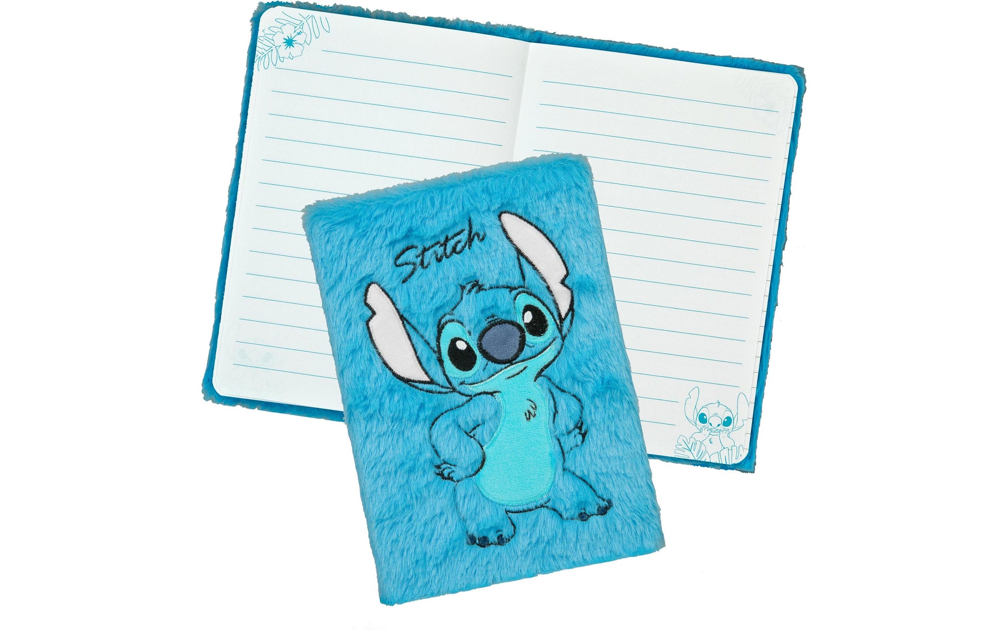 Undercover Notizbuch – A5 – Liniert 12 mm – 80 Seiten – 80 g/m² – Gebunden, Disney-Motiv, Hellblau