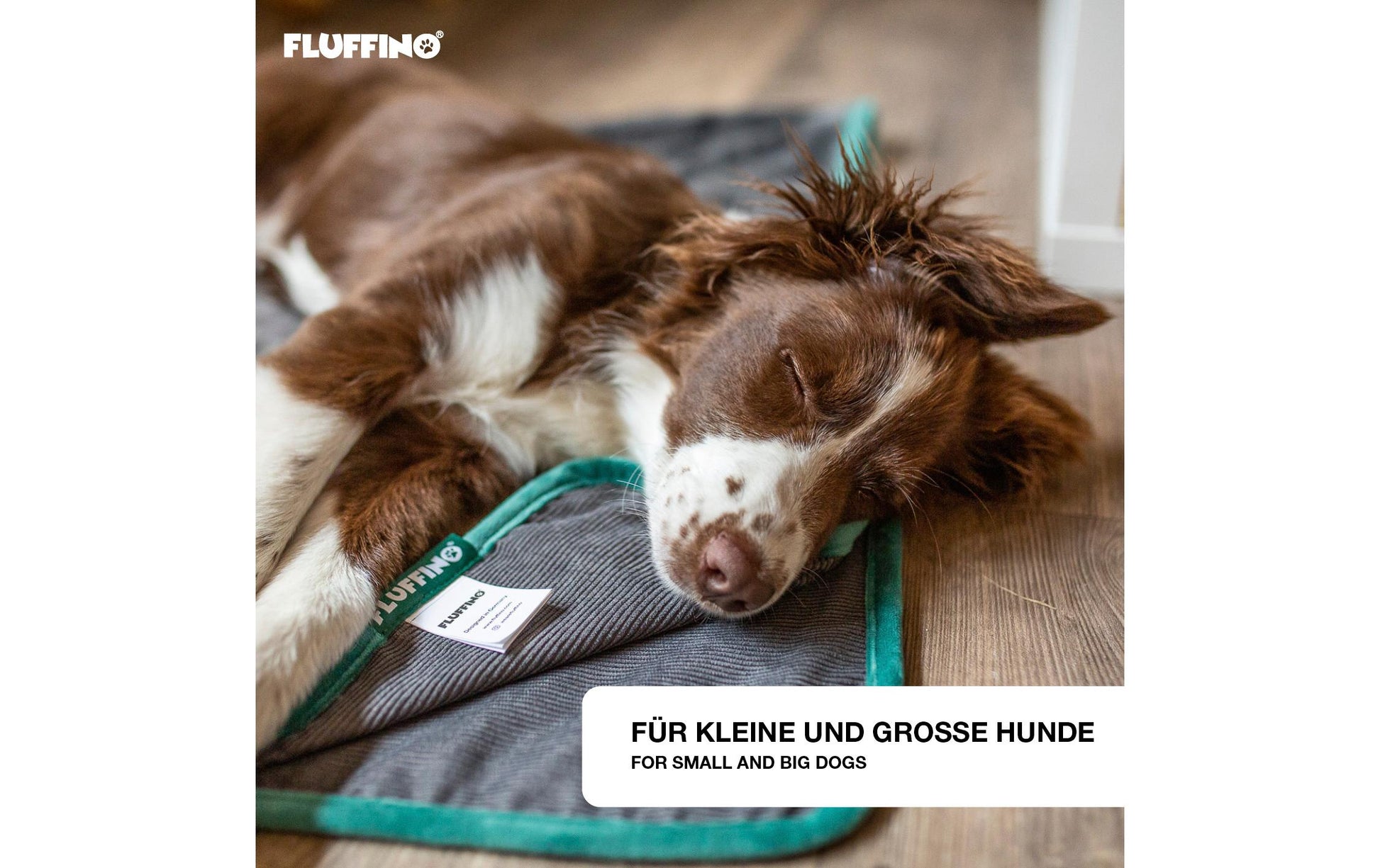 Fluffino Wohndecke – Grau – 100 × 150 cm