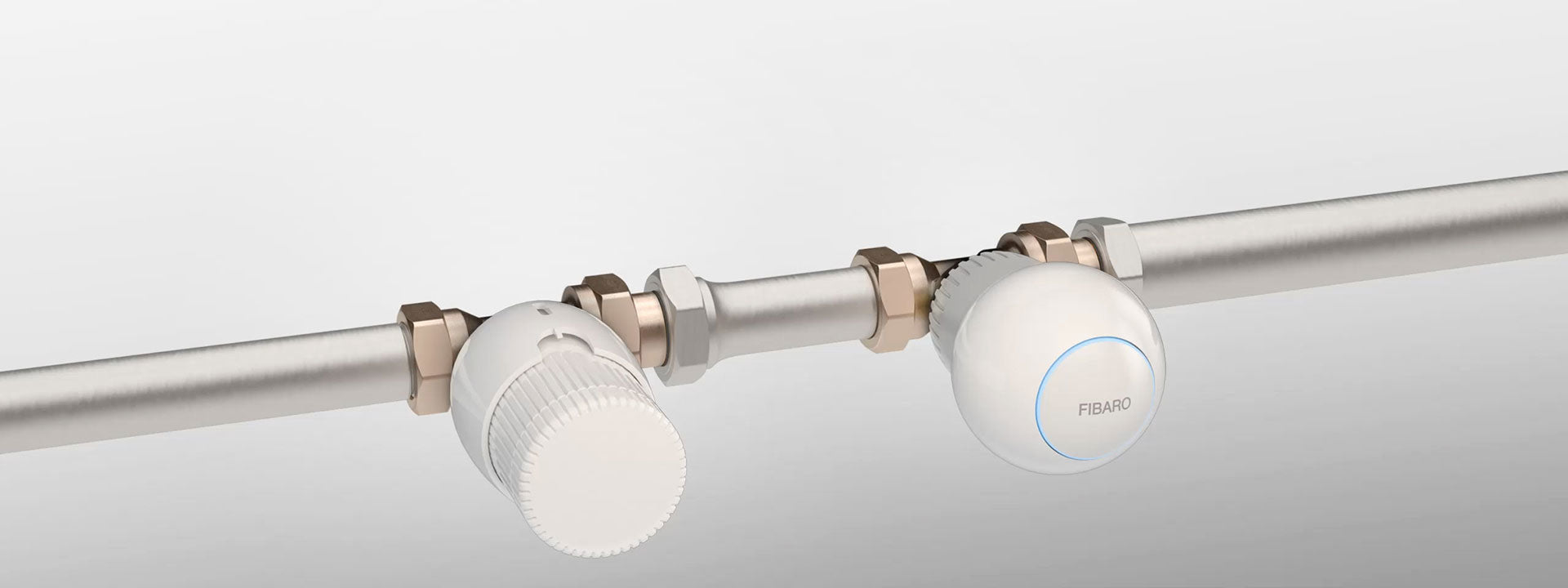 Fibaro FGT-001 – Heizkörperthermostat – 0,5 °C Genauigkeit, Smartphone-Fernsteuerung – für Android, iOS