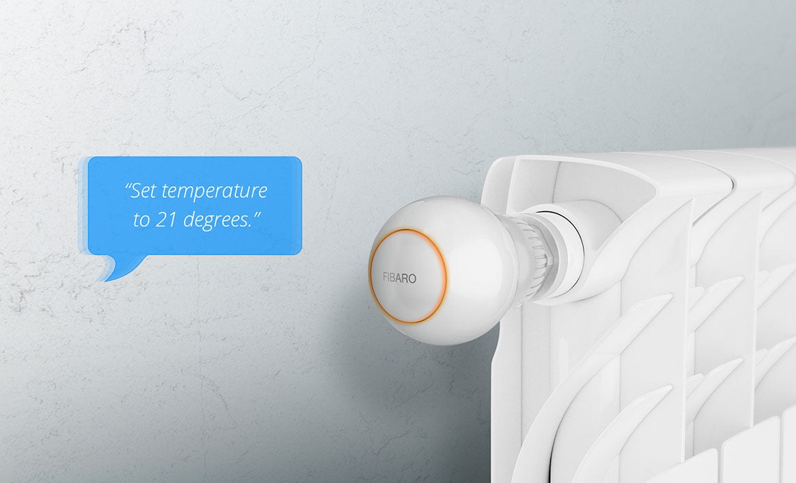 Fibaro FGT-001 – Heizkörperthermostat – 0,5 °C Genauigkeit, Smartphone-Fernsteuerung – für Android, iOS