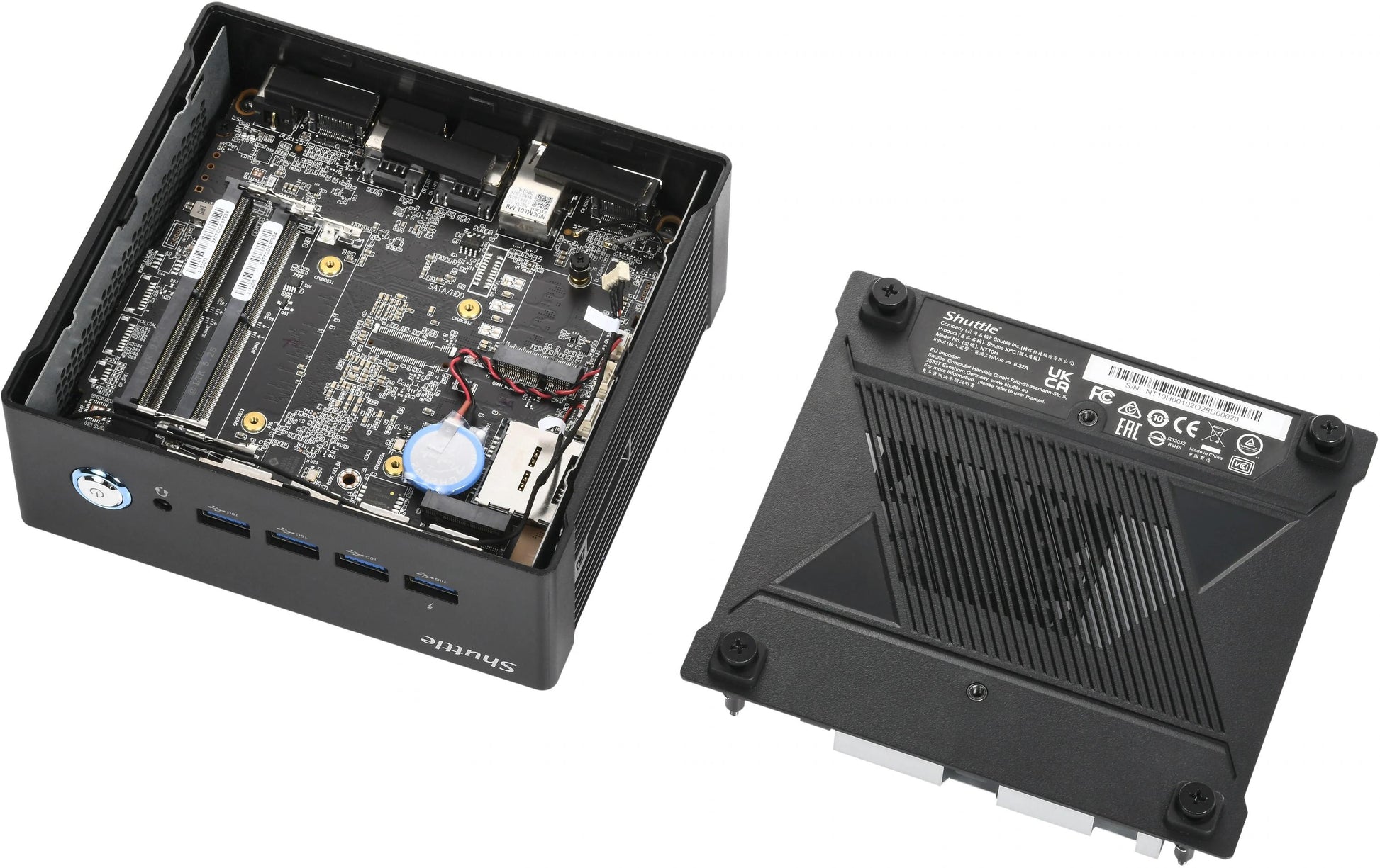 Shuttle NA10H7 Micro – AMD Ryzen 7 8845HS