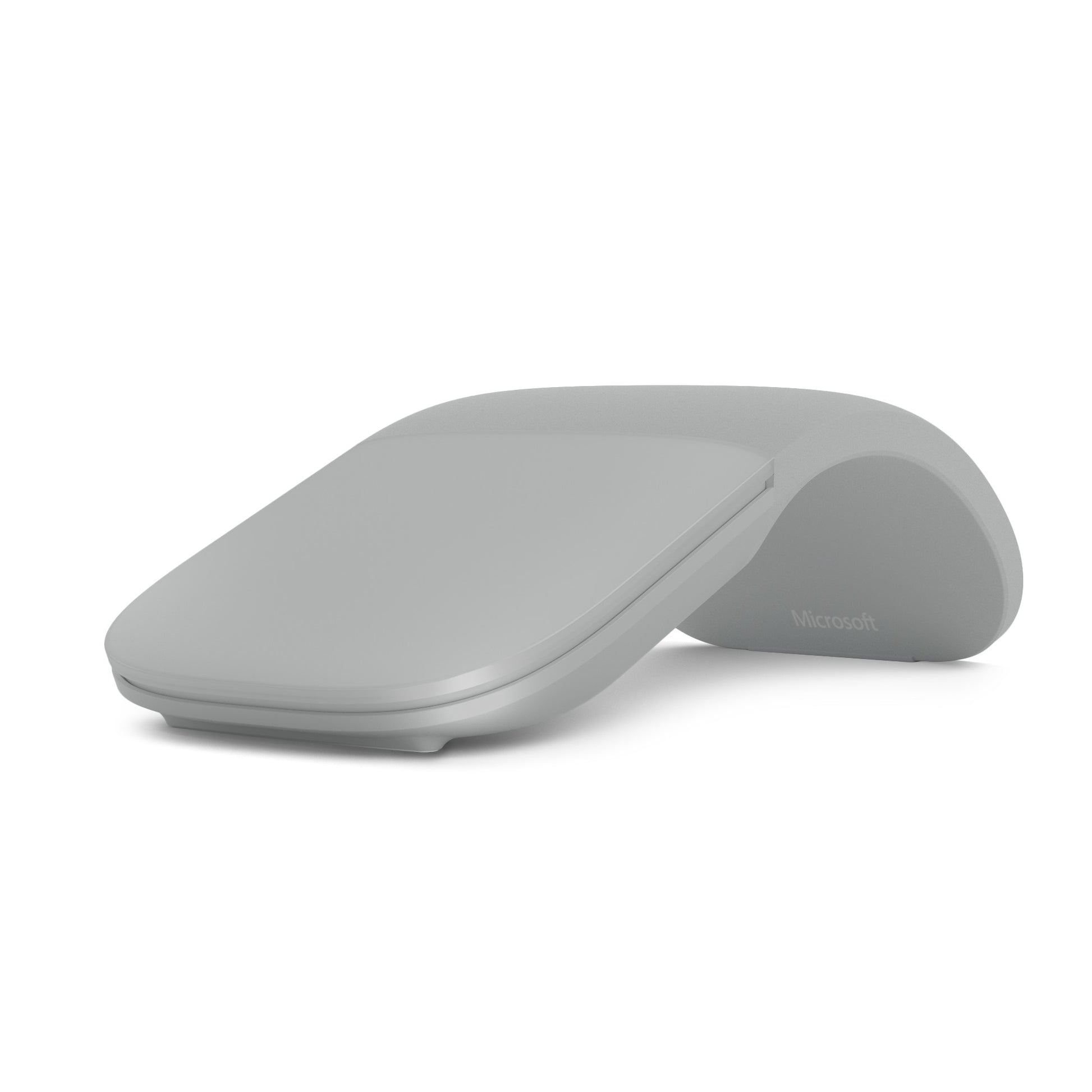 Microsoft Surface Arc Mouse – Maus – Kabellos (Bluetooth), 1000 DPI, beidhändig, Grau