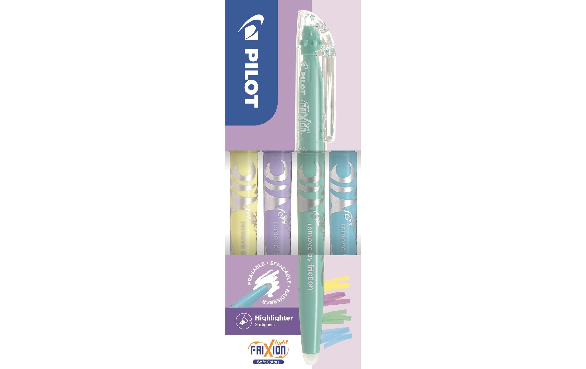 Pilot FriXion Light Soft Textmarker – Blau, radierbar