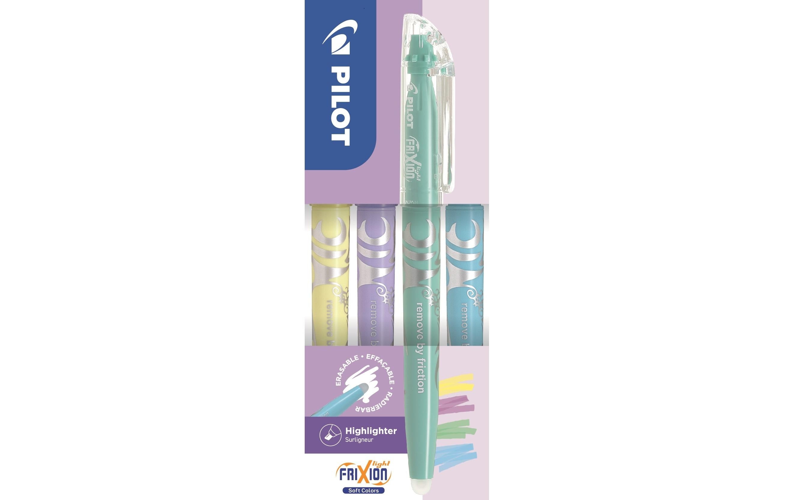 Pilot FriXion Light Soft Textmarker – Blau, radierbar