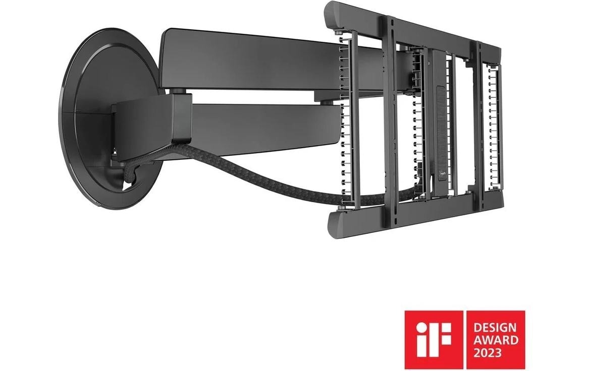 Vogel's Vogels 6VO TVM 7655B – Wandhalterung, schwenkbar, für 45", VESA 400×300, bis 35 kg, schwarz