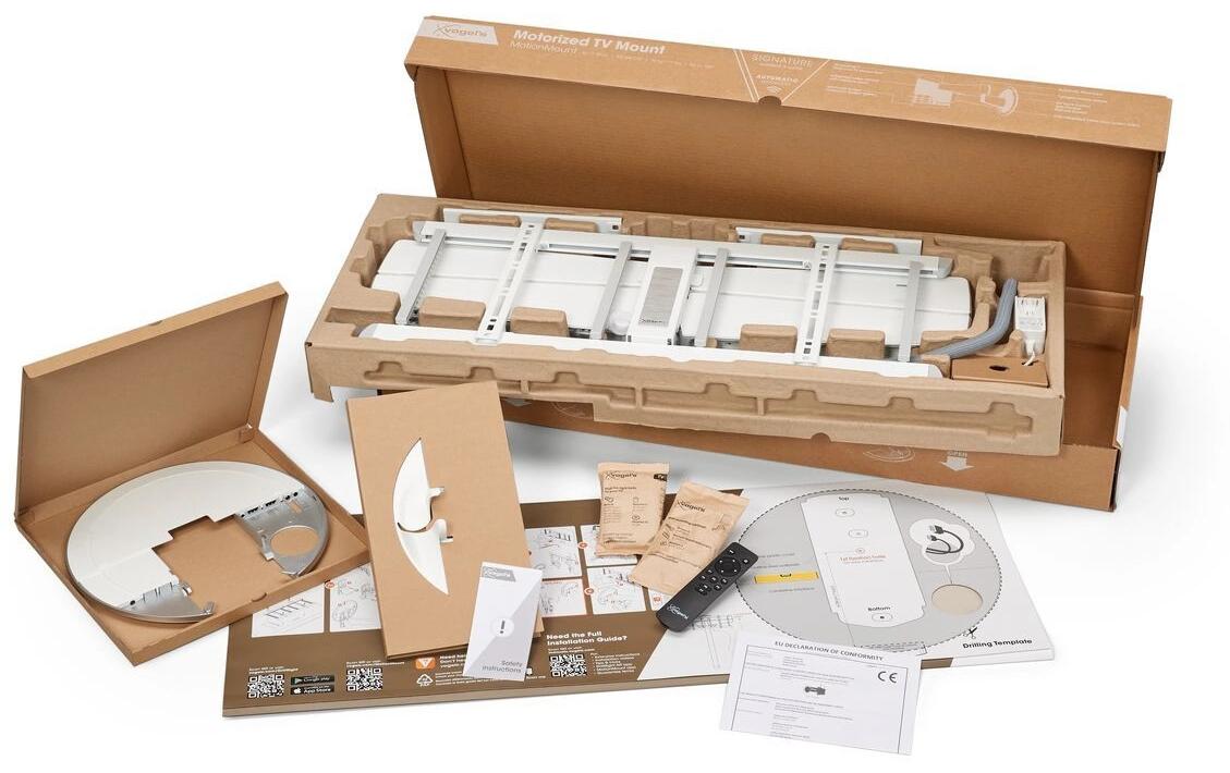 Vogel's TVM 7675W – Schwenkbare Wandhalterung für 40–77″, VESA 200×100–600×400, bis 35 kg, weiss