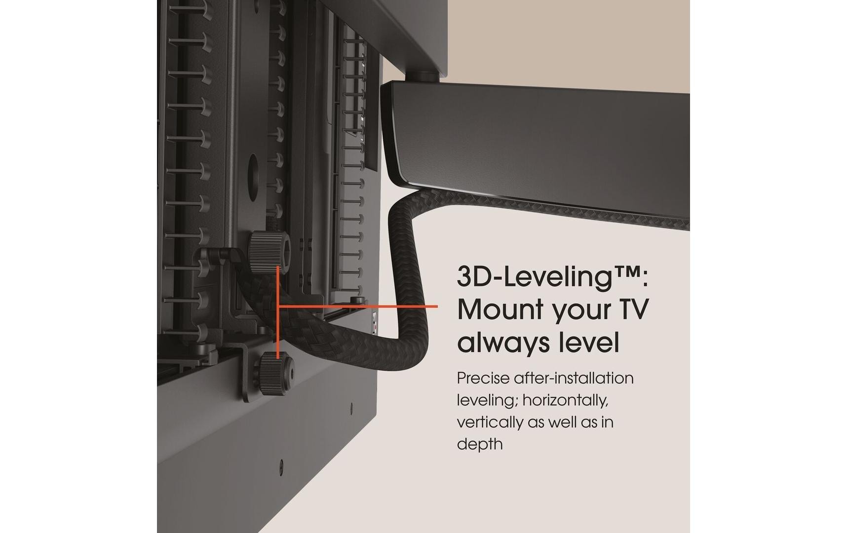 Vogel's Vogels 6VO TVM 7655B – Wandhalterung, schwenkbar, für 45", VESA 400×300, bis 35 kg, schwarz