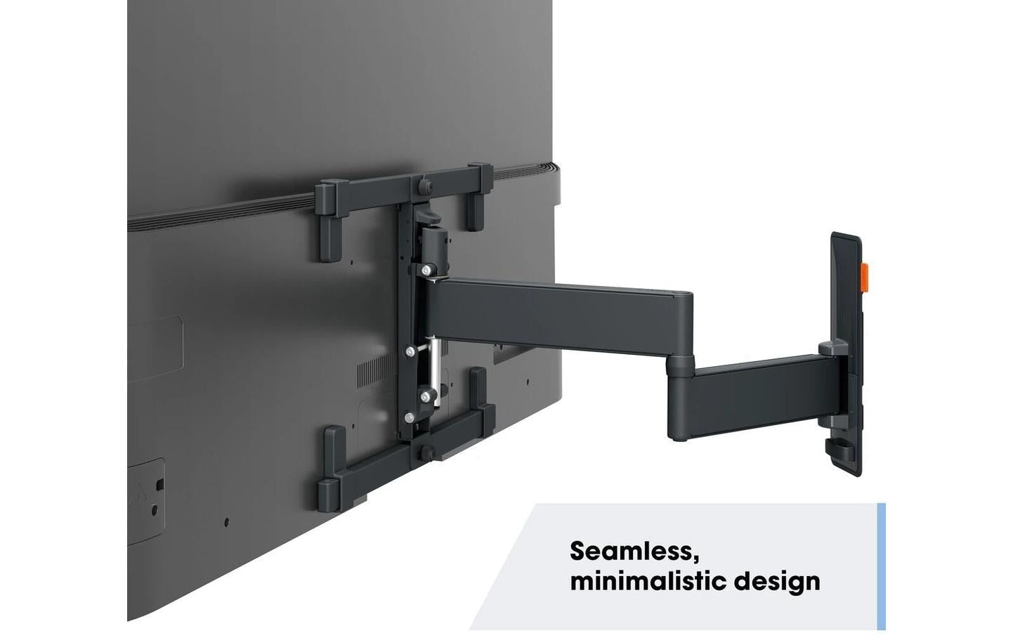 Vogel's Vogels 6VO TVM 3665B – Wandhalterung, schwenkbar, für 46", VESA 400×400, bis 35 kg, schwarz