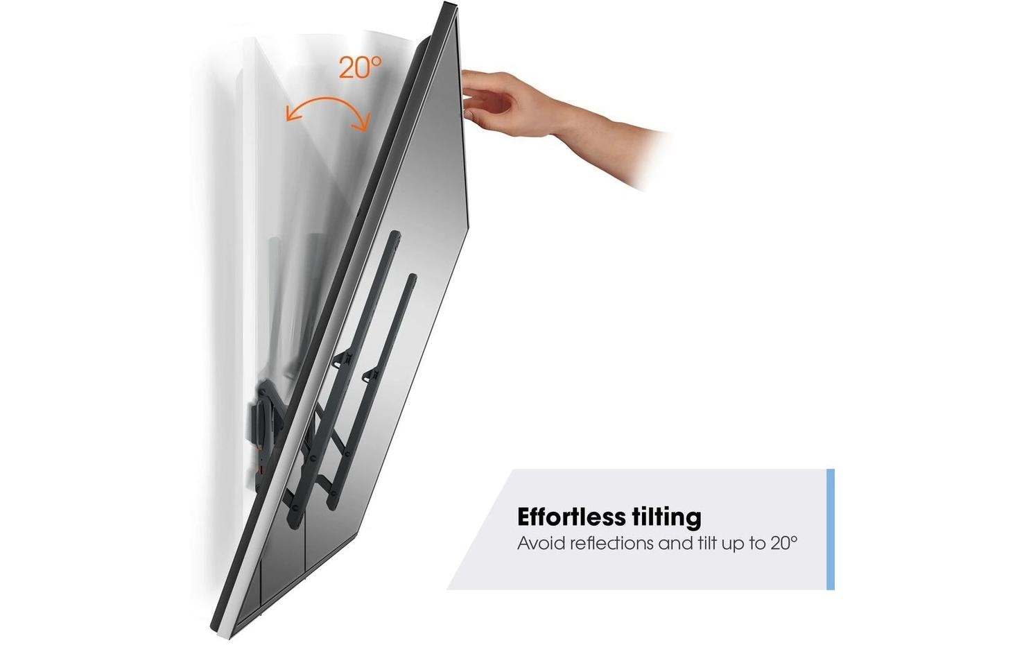 Vogel's 6VO TVM 3415B – Wandhalterung, neigbar, für 37", VESA 300×300, bis 25 kg, schwarz