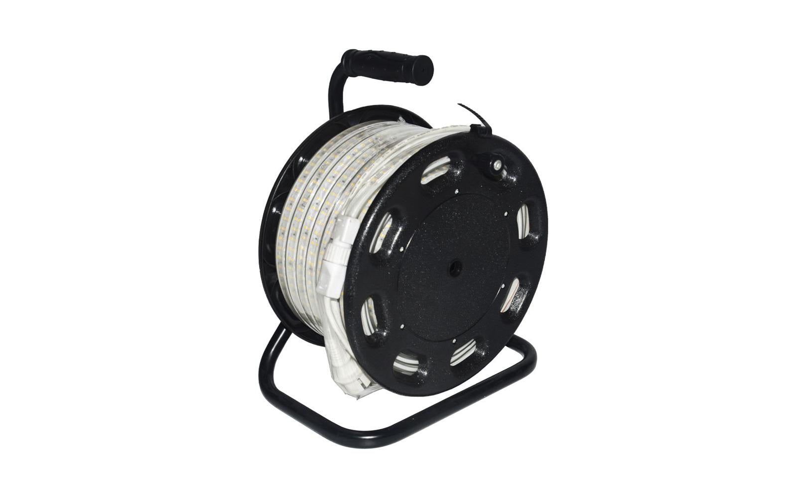 Ekström LED-Streifen Aussen – 25 m – 1 000 lm, 275 W – Neutralweiss, 6000 K – IP65 – Netzbetrieb – Weiss