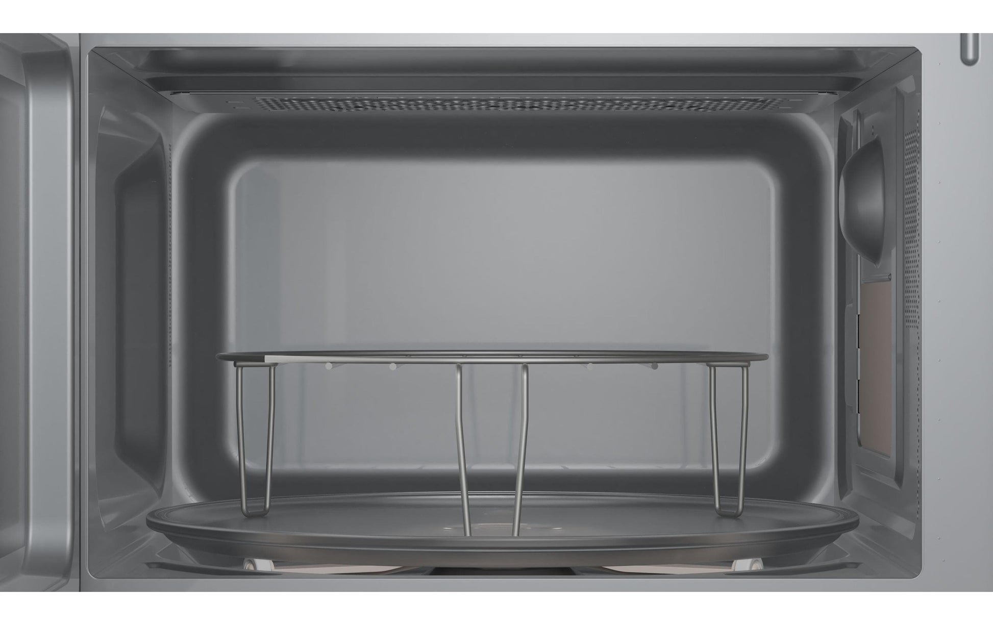 Bosch Einbau-Mikrowelle BEL623MS3 – 20 l, Grill & Heissluft, 800 W – Edelstahl