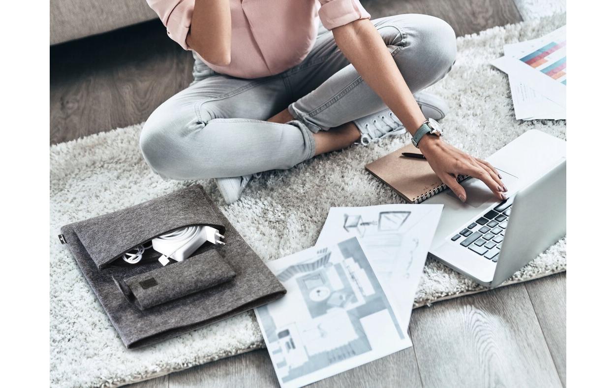 Durable Notebook-Schutzhülle für Notebooks bis 16,4" – Anthrazit