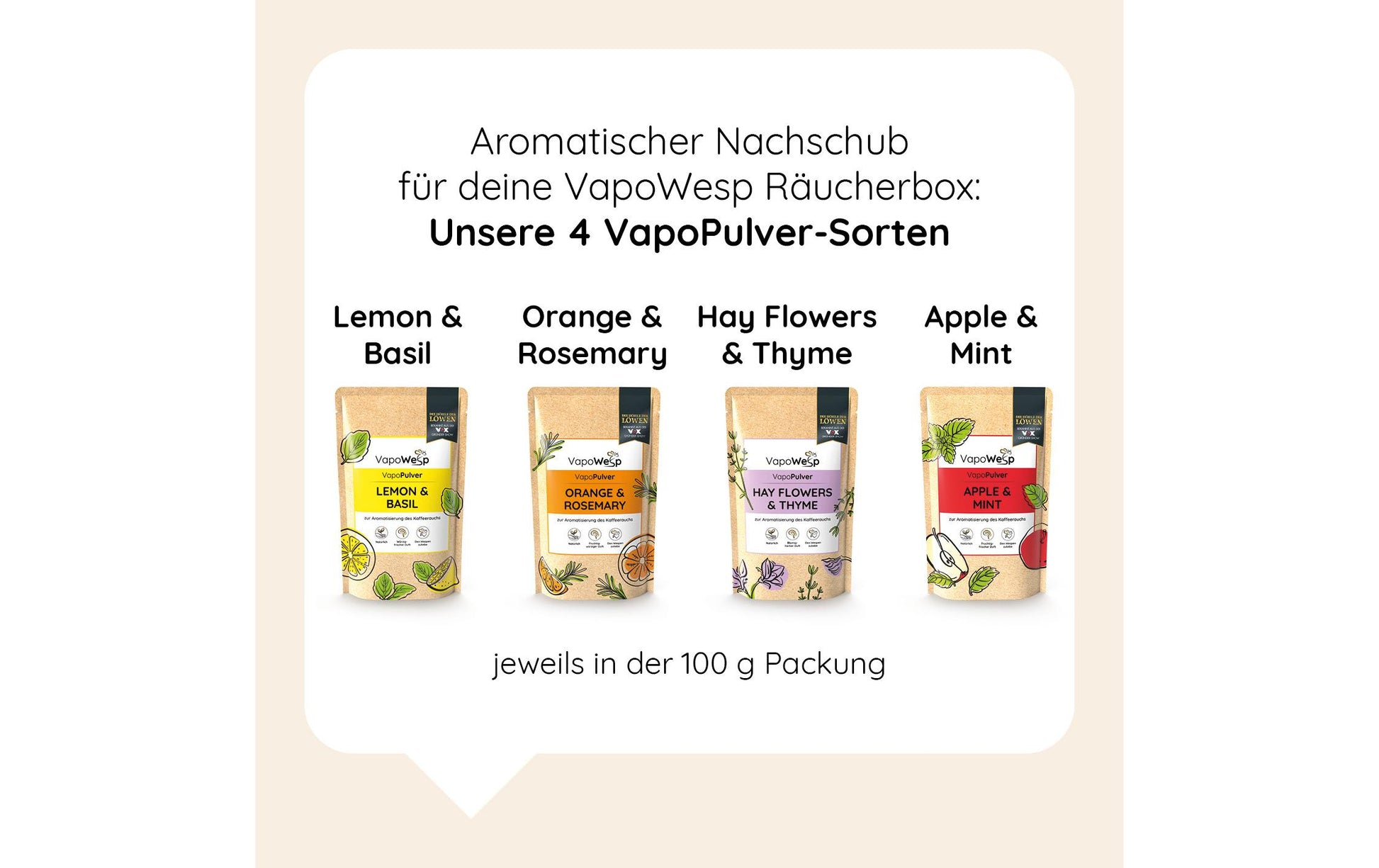 Vapowesp Insektenfalle Räucherbox – 15 × 7 × 15 cm – Hellbraun – für Wespen