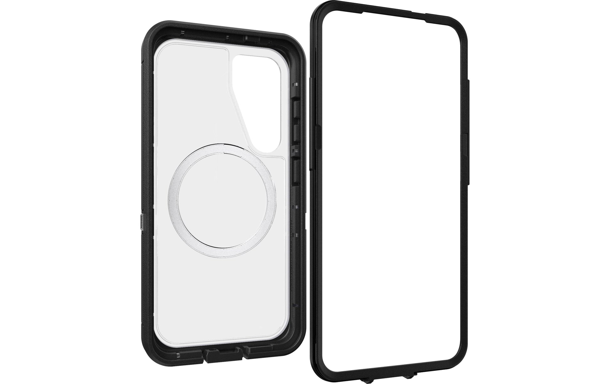 OtterBox Defender XT Robusthülle – für Samsung Galaxy S25, Kunststoff, Schwarz, staubgeschützt