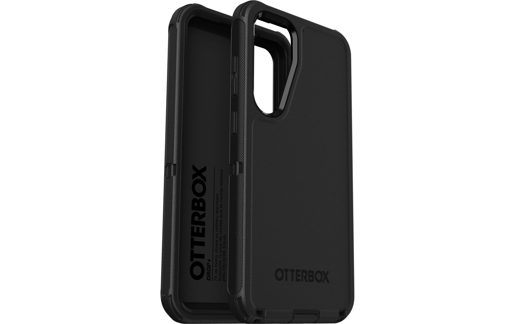 OtterBox Defender Rugged-Case – für Samsung Galaxy S25+, Kunststoff, Schwarz