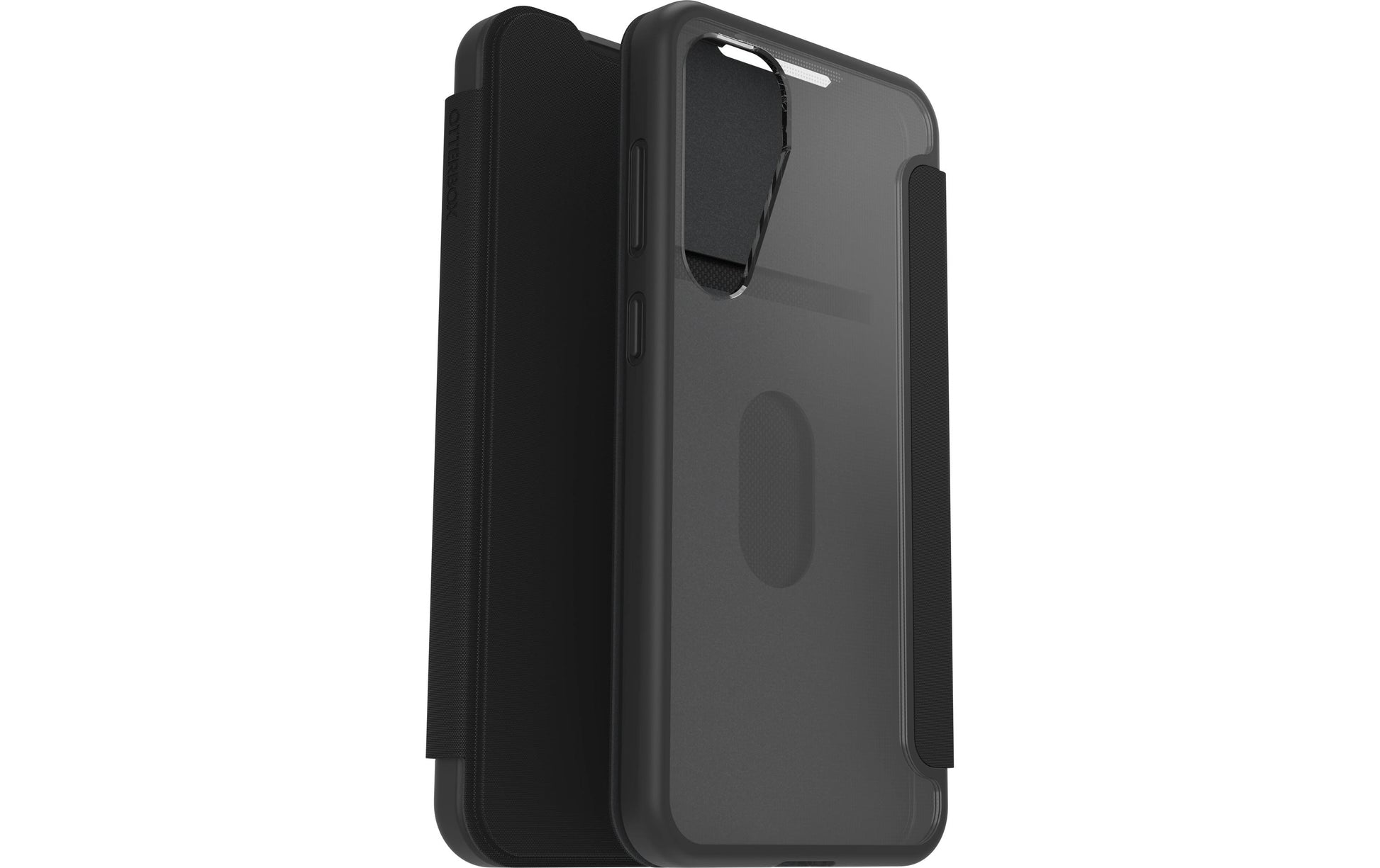 OtterBox React Wallethülle – für Samsung Galaxy S25+, mit Kartenfach, Kunststoff, Schwarz