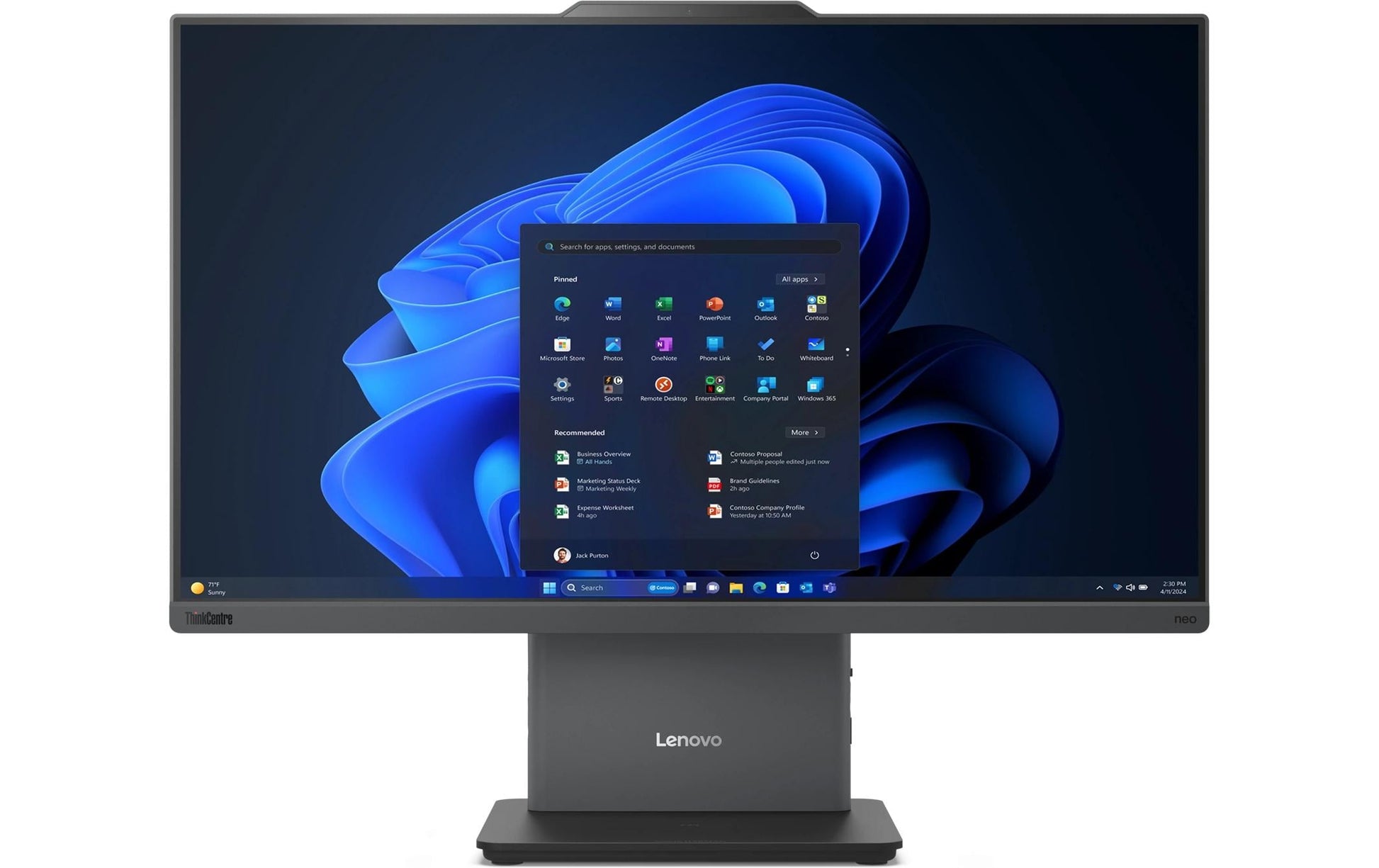 Lenovo ThinkCentre neo 50a 24 Gen 5 – All-in-One-PC – Windows 11 Pro