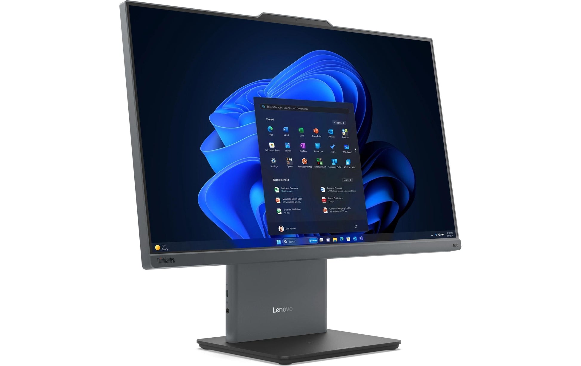 Lenovo ThinkCentre neo 50a 24 Gen 5 – All-in-One-PC – Windows 11 Pro