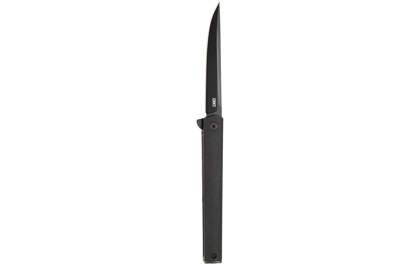 CRKT CEO Flipper – Klappmesser 85 mm, Liner-Lock, Schwarz