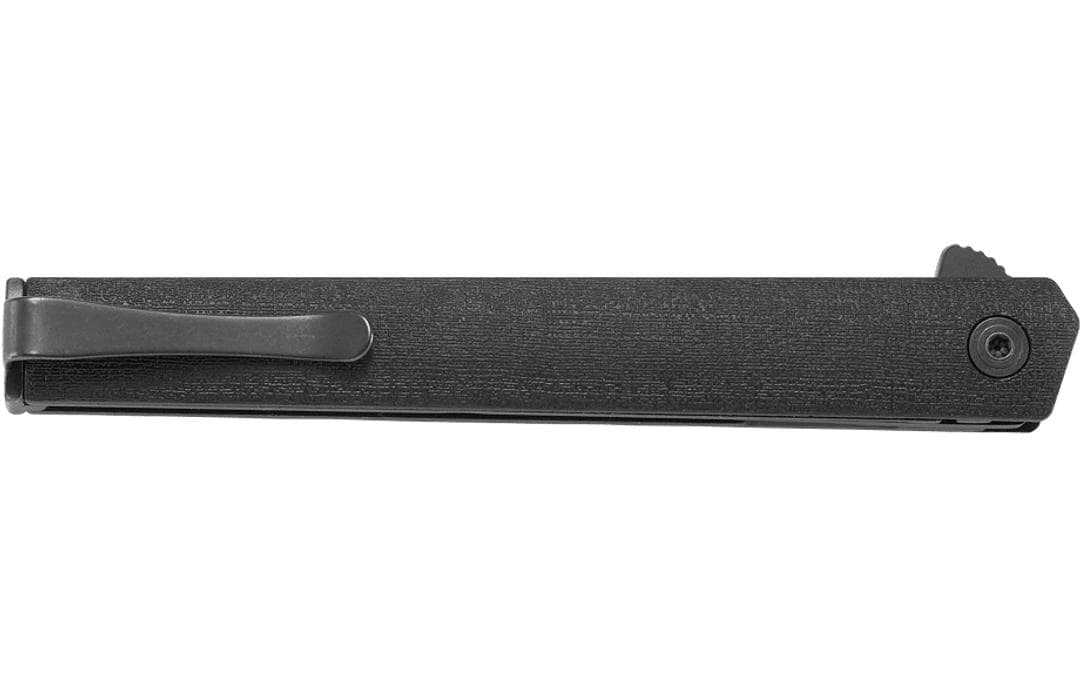 CRKT CEO Flipper – Klappmesser 85 mm, Liner-Lock, Schwarz