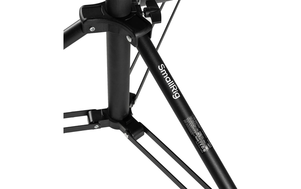 SmallRig LA-S280 Leuchtenstativ – bis 280 cm – Traglast 5 kg – Schwarz