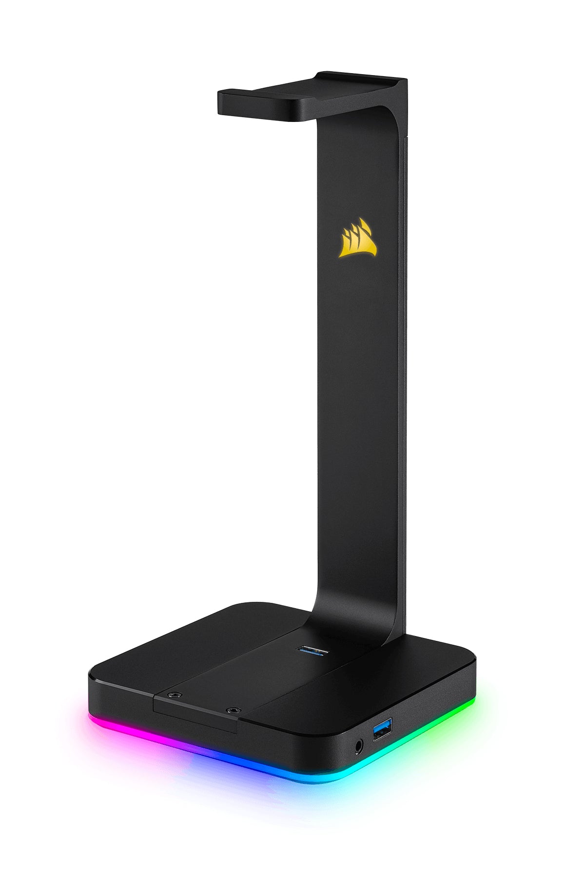 Corsair ST100 RGB – Kopfhörerständer, mit RGB, Schwarz, für PC