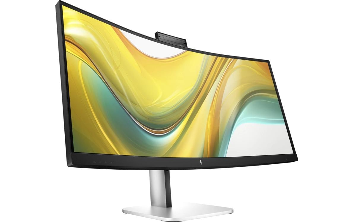 HP S5 Pro 534PM – Monitor, WQHD (2560 × 1440), Gebogen, USB-C, Docking-Display