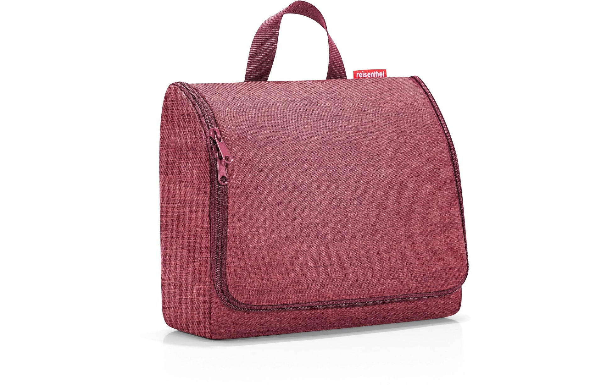 Reisenthel Kosmetiktasche Toiletbag XL – 4 l, wasserfest, aufhängbar – Bordeaux, Polyester – 1 Stk.