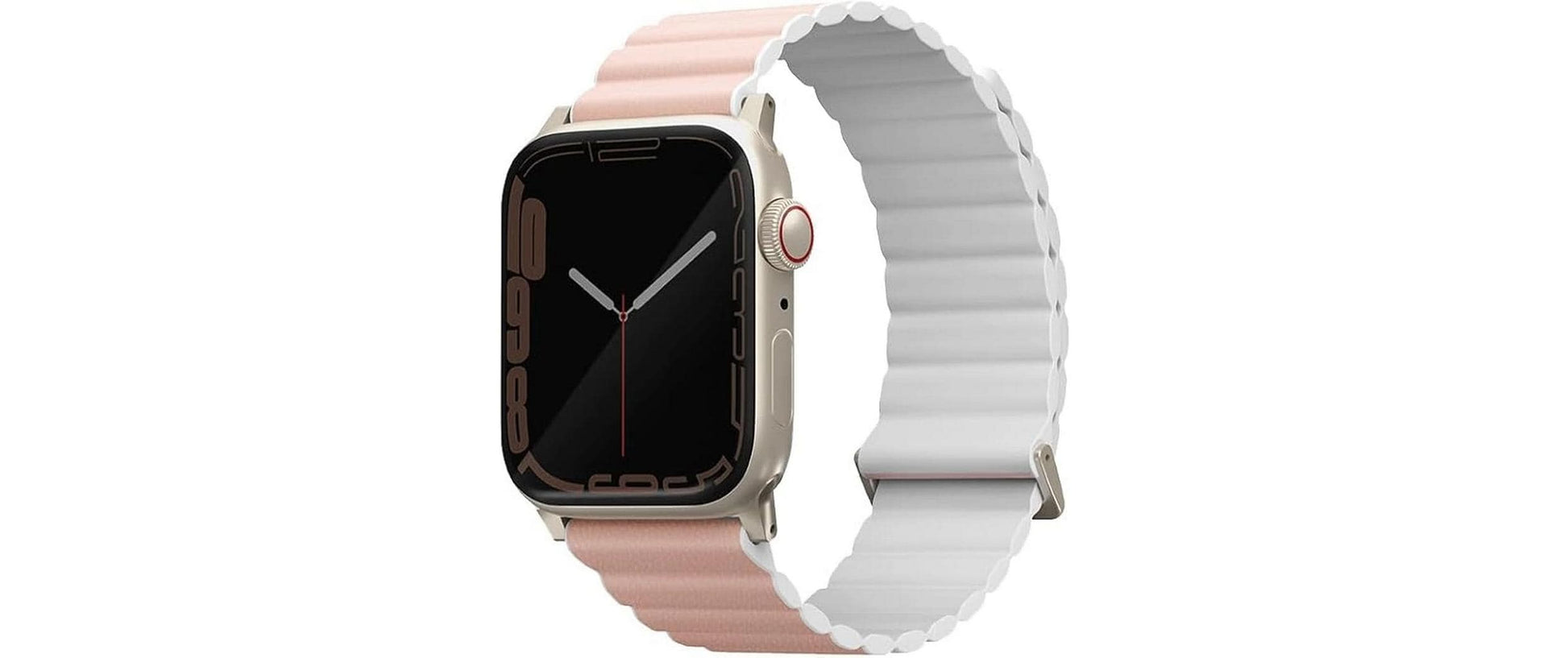Uniq Revix Premium Edition – Armband – für Apple Watch 40/41/42 mm, Rosa, 120–180 mm