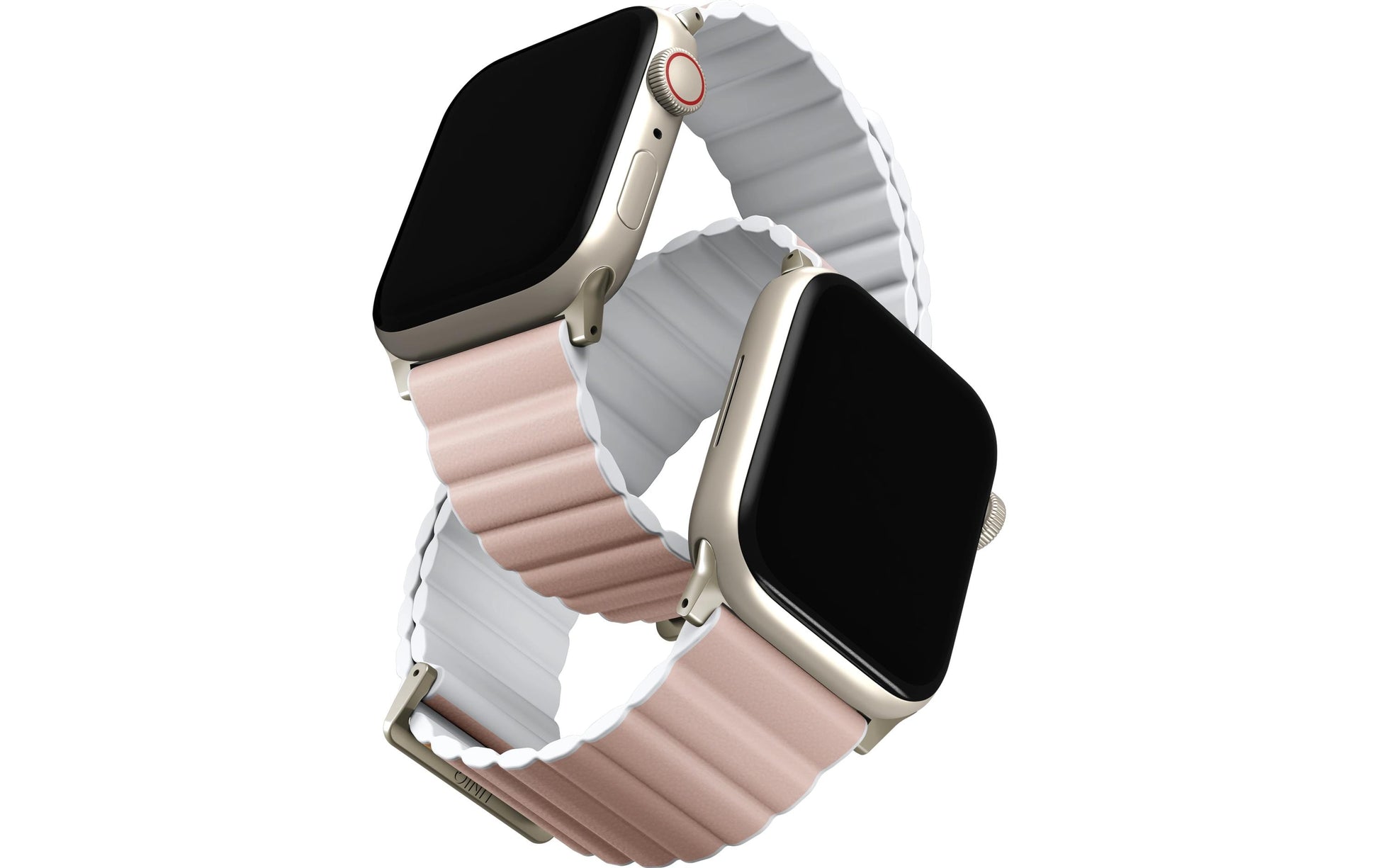 Uniq Revix Premium Edition – Armband – für Apple Watch 40/41/42 mm, Rosa, 120–180 mm