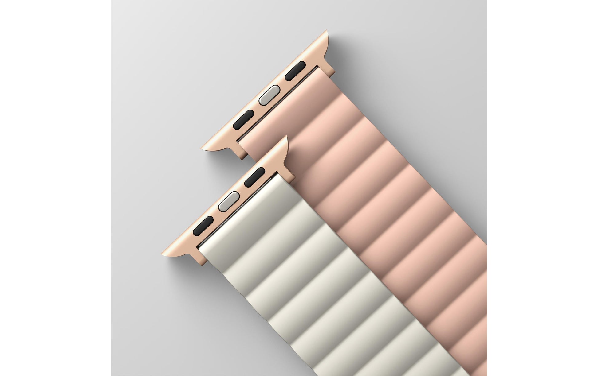 Uniq Revix – Armband – für Apple Watch (diverse Grössen), Pink, 130–210 mm, Silikon