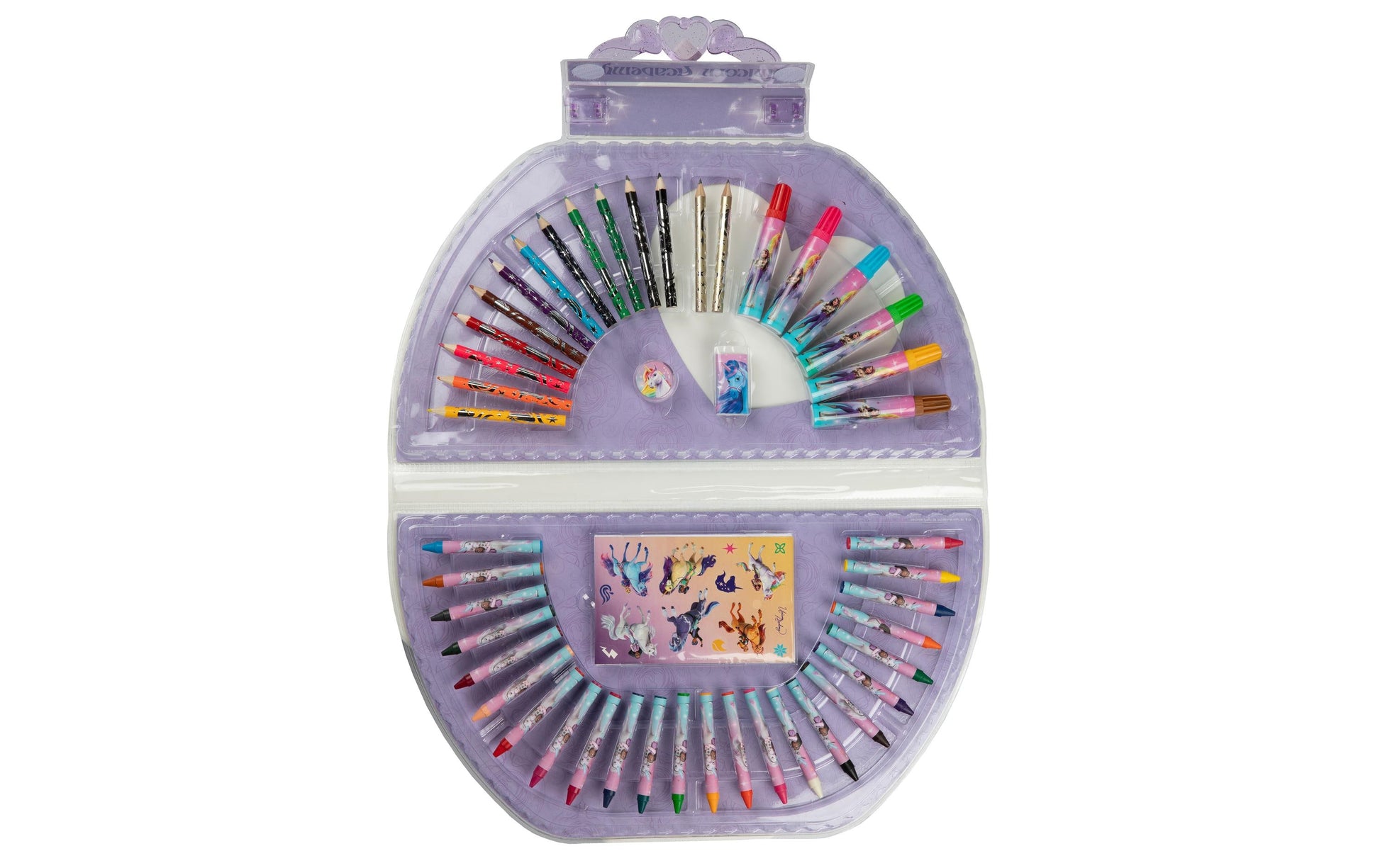 Undercover Unicorn Academy – Reisemalset (Malkoffer) – Einhorn – 51-teilig – ab 11 Jahren