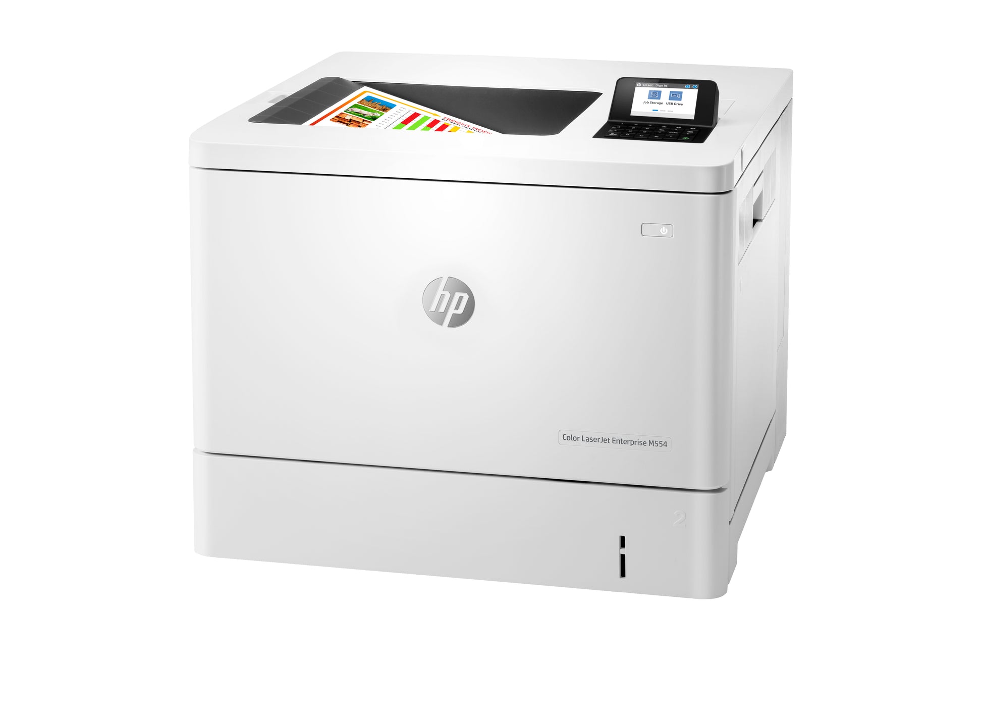 HP Color LaserJet Enterprise M554dn – A4, Farbe, 33 S./Min., USB