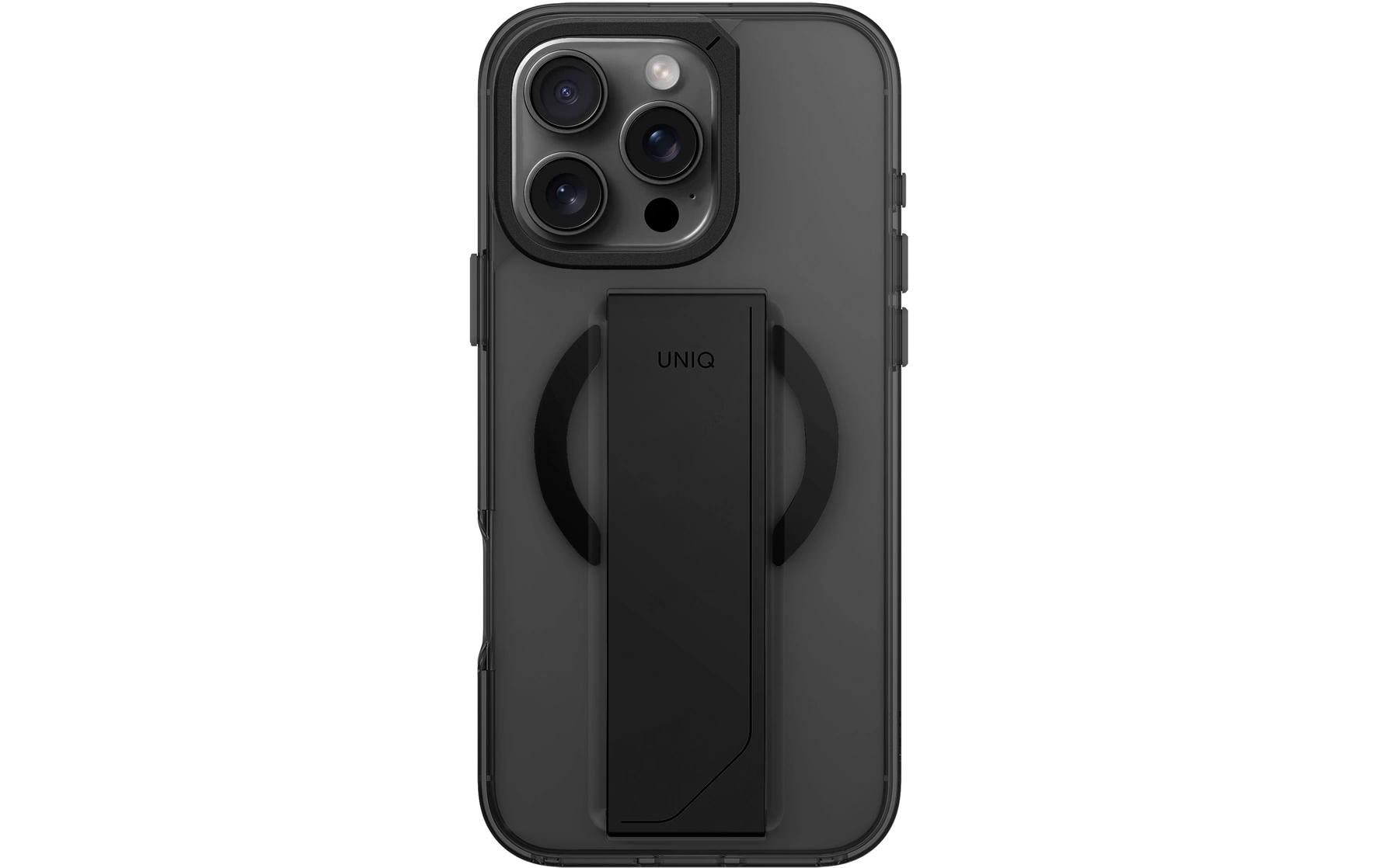 Uniq Backcover Heldo – für Apple iPhone 16 Pro – schwarz – PC