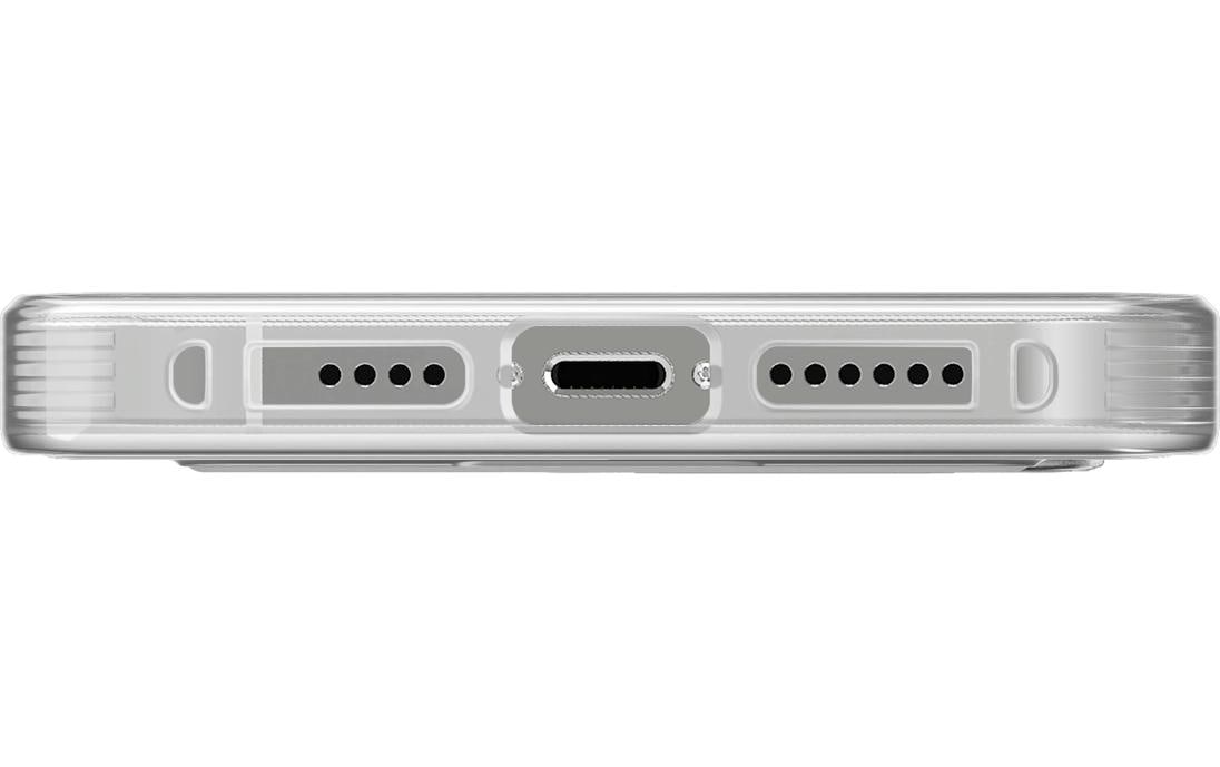 Uniq Backcover – für Apple iPhone 15 Pro – transparent – TPU, mit Kartenfach