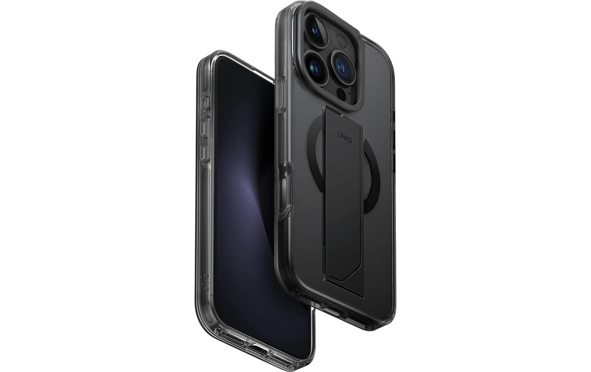 Uniq Backcover Heldo – für Apple iPhone 16 Pro – schwarz – PC