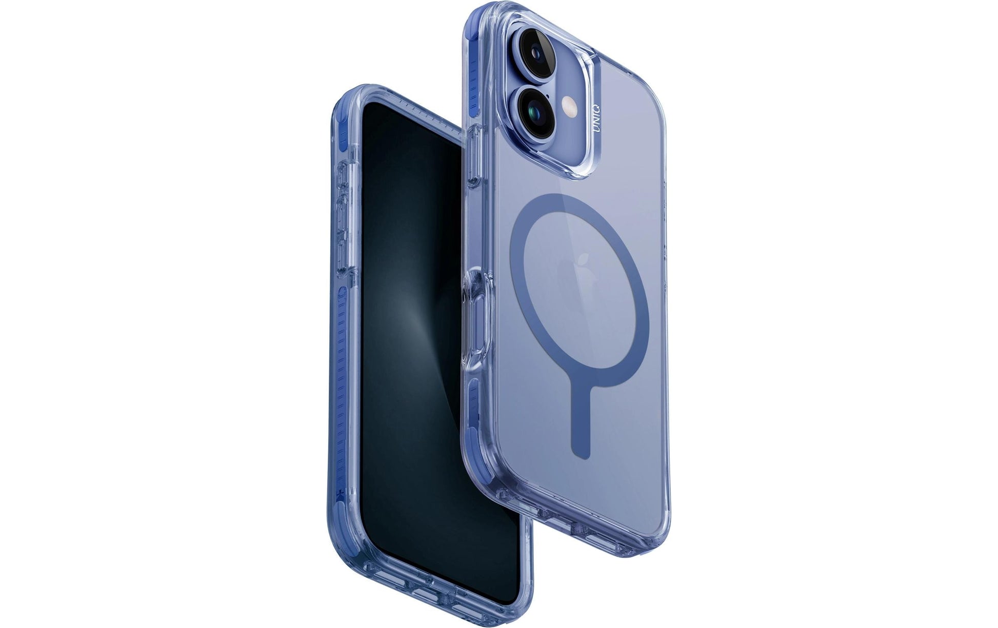 Uniq Backcover Combat Hybrid – für Apple iPhone 16 – Perlblau – TPU