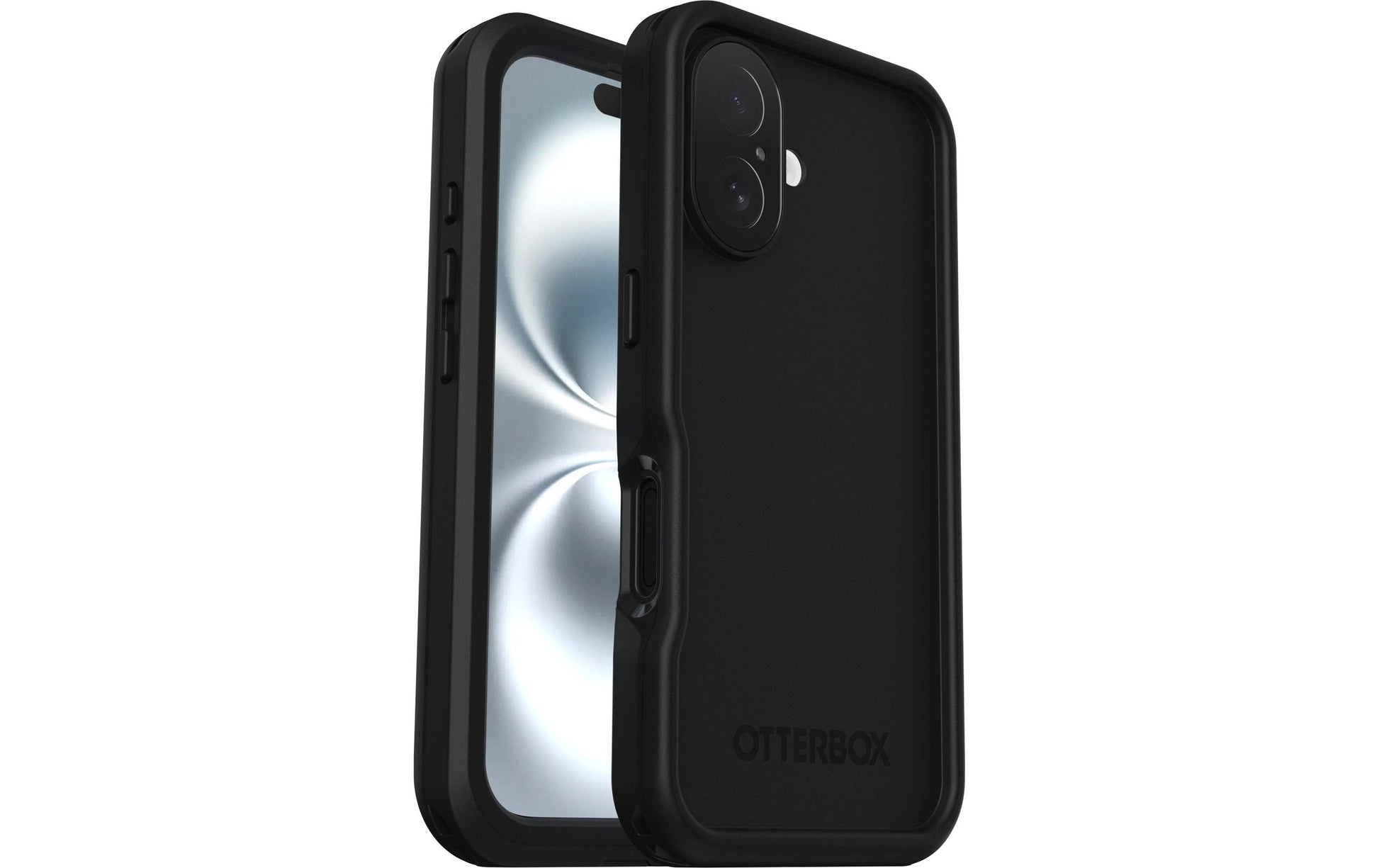 OtterBox Wasserdichte Smartphone-Tasche – für Apple iPhone 16 – Schwarz – PC