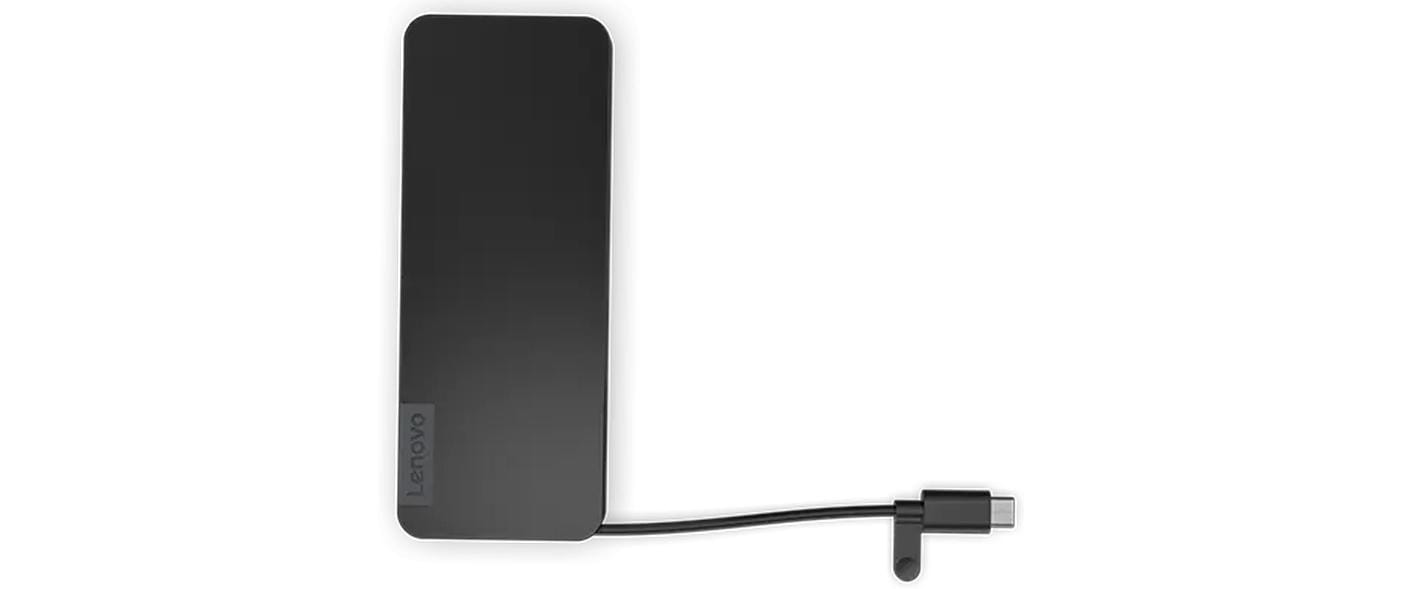 Lenovo 4X11N40212 Multiport-Adapter – USB-C, 1× HDMI, 2× USB-A, 2× USB-C, 65 W PD, für Windows/Mac/Linux