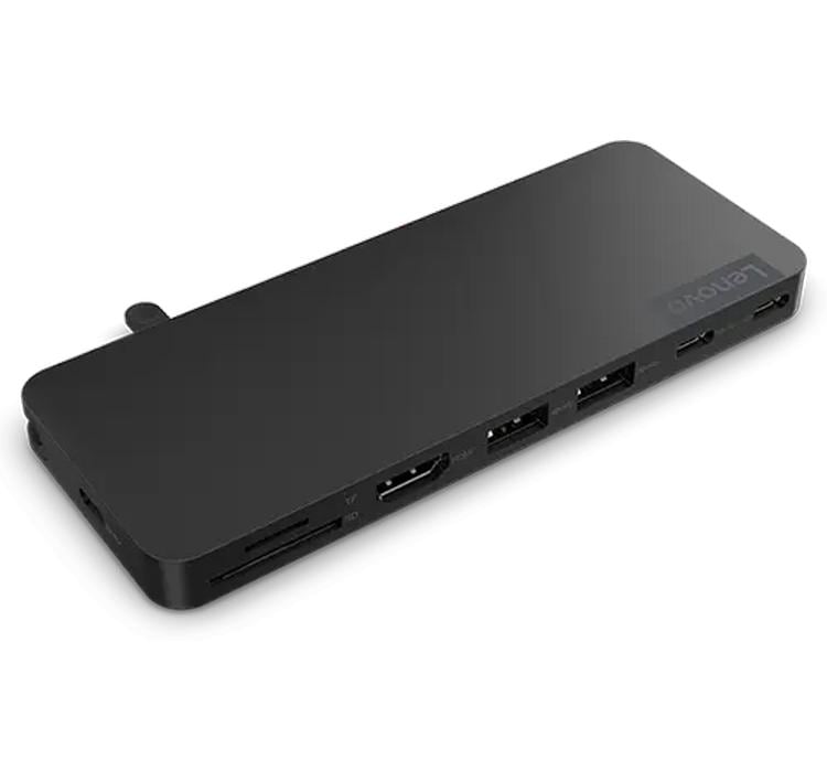 Lenovo 4X11N40212 Multiport-Adapter – USB-C, 1× HDMI, 2× USB-A, 2× USB-C, 65 W PD, für Windows/Mac/Linux