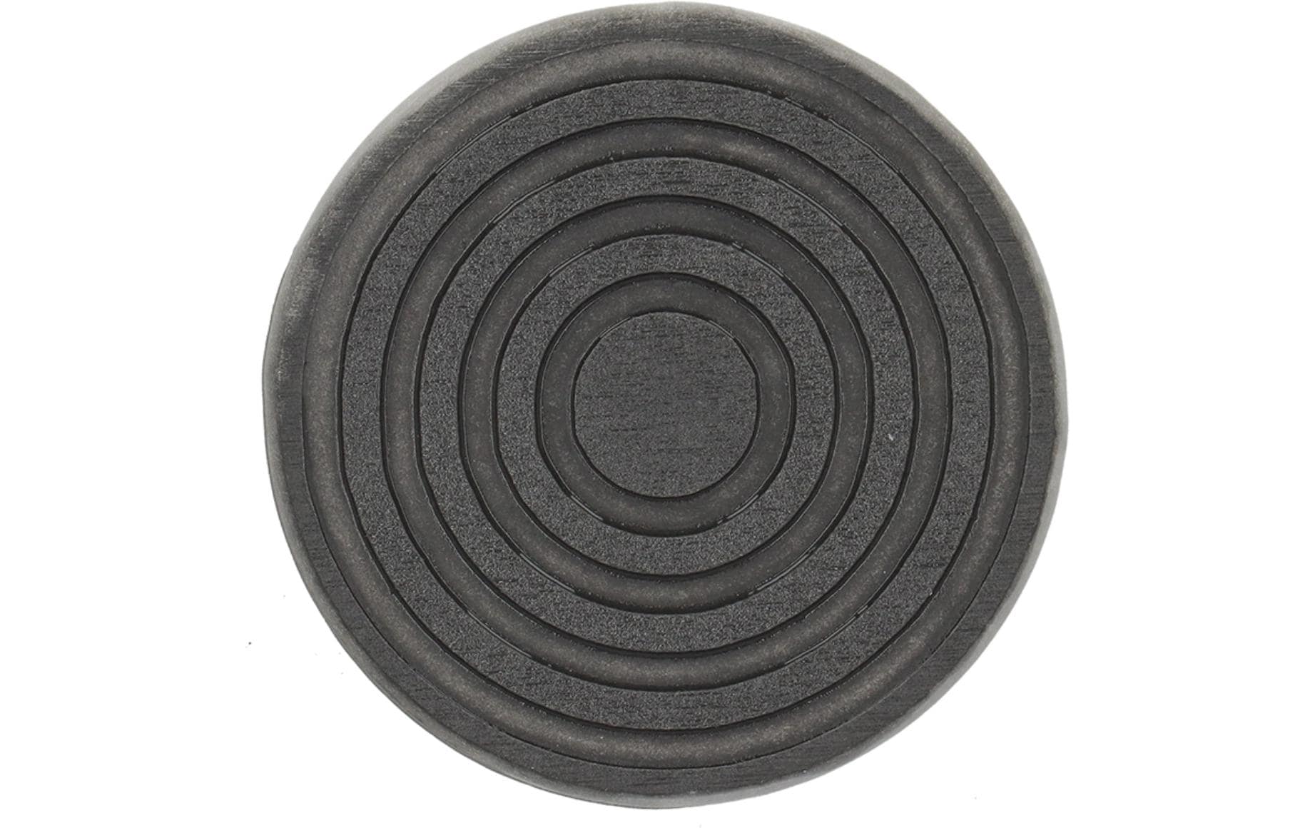 Esschert Design Untersetzer BPH194 – Ø 12,5 cm, H 0,8 cm, Kieselgur, Grau, saugfähig